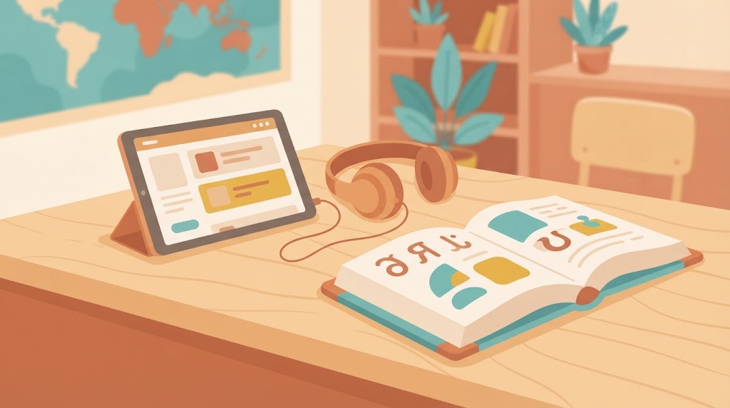 学校での合理的配慮のイラスト