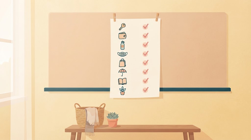 事業所の選び方と見学のチェックポイントのイラスト