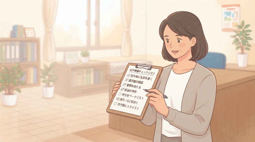 相談前に準備しておきたいことのイラスト