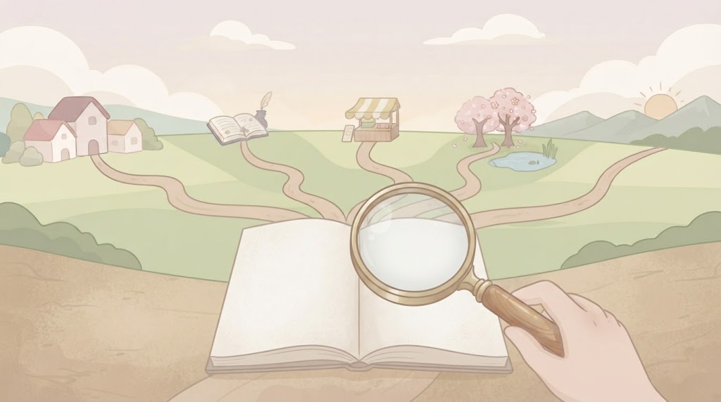 自分に合った対処法を見つける考え方のイラスト