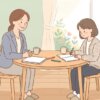 専門家に相談するイラスト